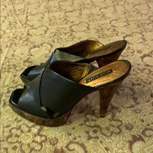 Nine West high heel open toe high heel size 8